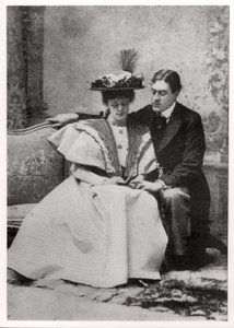 Scène uit de uitvoering van The Importance of Being Earnest, door Oscar Wilde (1854-1900) in het St. James